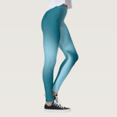 hellblau mit dunkelblauen Leggings (Rechts)