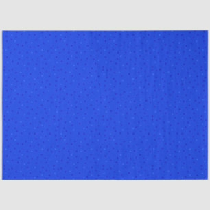 Hellblau mit kleinen Polka-Punkten. Seidenpapier