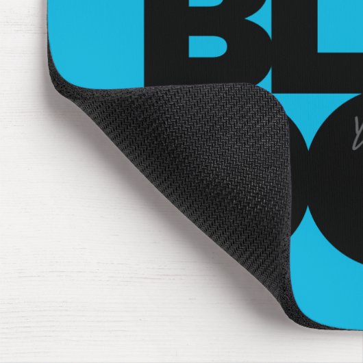 Hellblau Mousepad (Ecke)