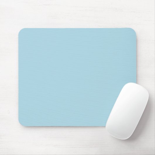 Hellblau Mousepad (Mit Mouse)