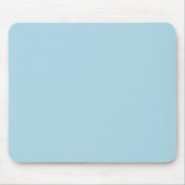 Hellblau Mousepad (Vorne)