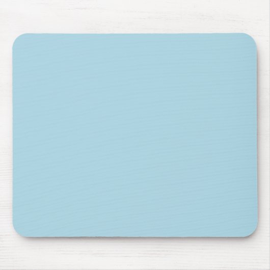 Hellblau Mousepad (Vorne)