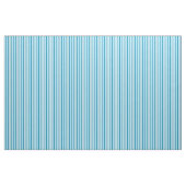 hellblau, türkis und weiße Streifen Stoff (Fat Quarter (45,7 x 55,9 cm))