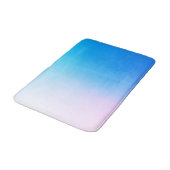 Hellblau und rosa badematte (Schrägansicht)