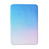 Hellblau und rosa badematte (Vorderseite Vertikal)