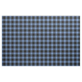 Hellblau und schwarzes Buffalo-Karomuster Stoff (Fat Quarter (45,7 x 55,9 cm))