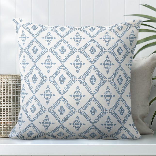 Hellblau und weiß dekorativ Kissen (Von Creator hochgeladen)