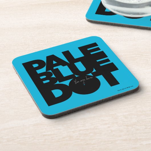 Hellblau Untersetzer (Linke Seite)