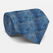 Hellblau vintage krawatte (Gerollt)