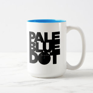 Hellblau Zweifarbige Tasse