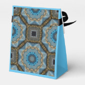 Hellblaue Box Geschenkschachtel (Rückseite)