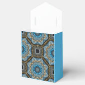 Hellblaue Box Geschenkschachtel (Geöffnet)