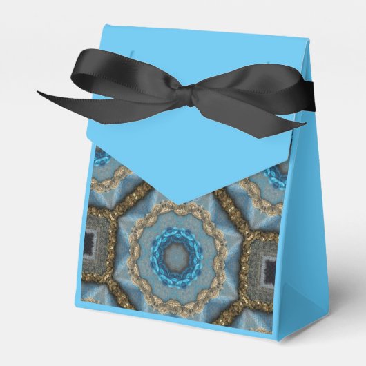 Hellblaue Box Geschenkschachtel (Vorderseite)