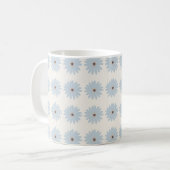 Hellblaue Daisy Kaffeetasse (Vorderseite Links)