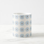 Hellblaue Daisy Kaffeetasse (Mittel)