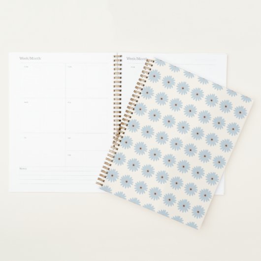 Hellblaue Daisy Planer (Anzeige)