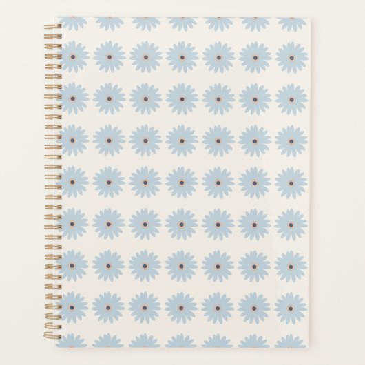Hellblaue Daisy Planer (Vorderseite)