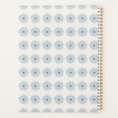 Hellblaue Daisy Planer (Rückseite)