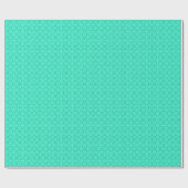 Hellblaue Dekoration Geschenkpapier (Flach)