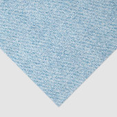 Hellblaue Denim-Beschaffenheit Seidenpapier (Ausschnitt)