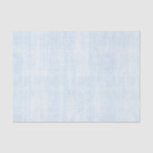 Hellblaue Faux-Linene Hochzeitsdusche Seidenpapier (Vorderseite)
