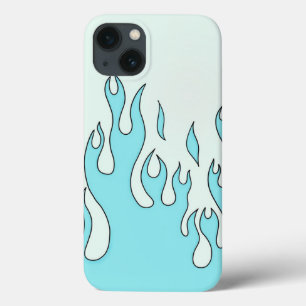 Hellblaue Flamme Case-Mate iPhone Hülle