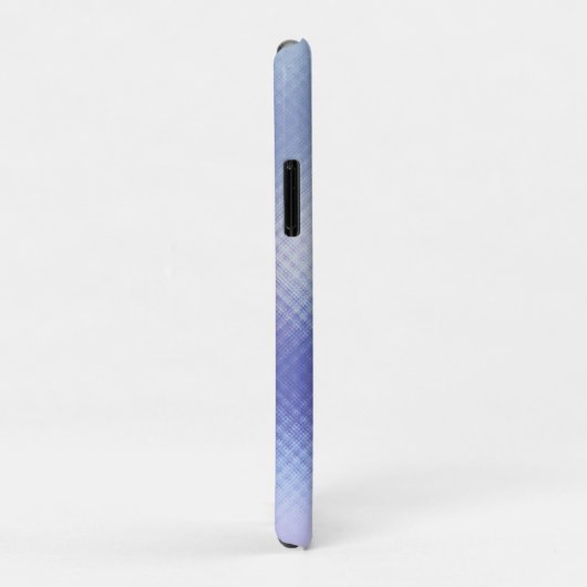 Hellblaue Irideszierende Imitate Glasstruktur Case-Mate iPhone Hülle (Hinten/Rechts)