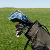 Hellblaue Katze Golf Headcover (In SItu)