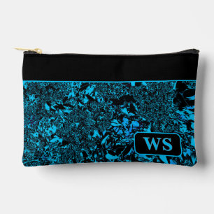 Hellblaue Kosmetiktasche Zubehörtasche