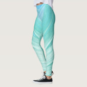 Hellblaue Leggings (Links)