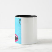 hellblaue Monster-Tasse Tasse (Zentrum)