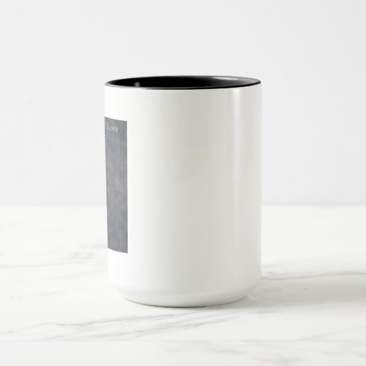 HELLBLAUE PUNKT-TASSE TASSE (Zentrum)