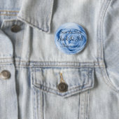 Hellblaue Rose Button (Beispiel)