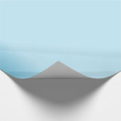 Hellblaue Steigung Geschenkpapier (Ecke)