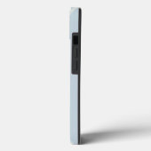 Hellblaue Streifen Case-Mate iPhone Hülle (Rückseite / Links)