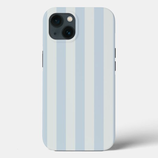 Hellblaue Streifen Case-Mate iPhone Hülle (Rückseite)