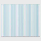 Hellblaue Streifen Geschenkpapier (Flach)