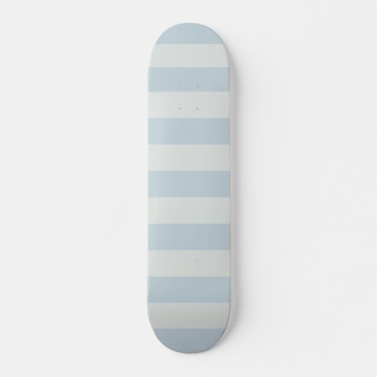 Hellblaue Streifen Skateboard (Vorne)