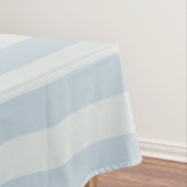 Hellblaue Streifen Tischdecke (Beispiel)