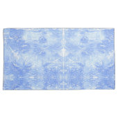 Hellblaue und Abstrakte Kissen Hüllen Kissenbezug (Vorderseite-Rechts)