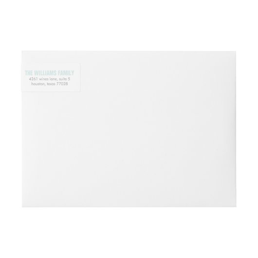 Hellblaue und graue moderne Farbblöcke (Vorderseite)