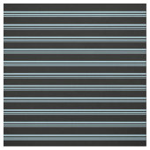 Hellblaue und schwarze farbige Linien Stoff (Muster)