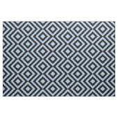 Hellblaue und schwarze Zickzacke u. Diamanten Stoff (Fat Quarter (45,7 x 55,9 cm))