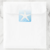 Hellblaue und weiße Sticker (Tasche)