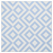 Hellblaue und weiße Windungs-geometrisches Muster Stoff (Muster)