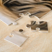 Hellblauer Augenleopard Puzzle (Seite)