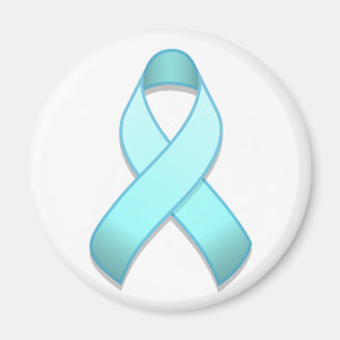 Hellblauer Bewusstseins-Band-Magnet Magnet