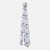 Hellblauer Bow Krawatte & Sage Green Style (Rückseite)