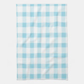 Hellblauer Gingham Küchentuch (Vertikal)