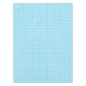Hellblauer Gingham Tischdecke (Vorderseite)